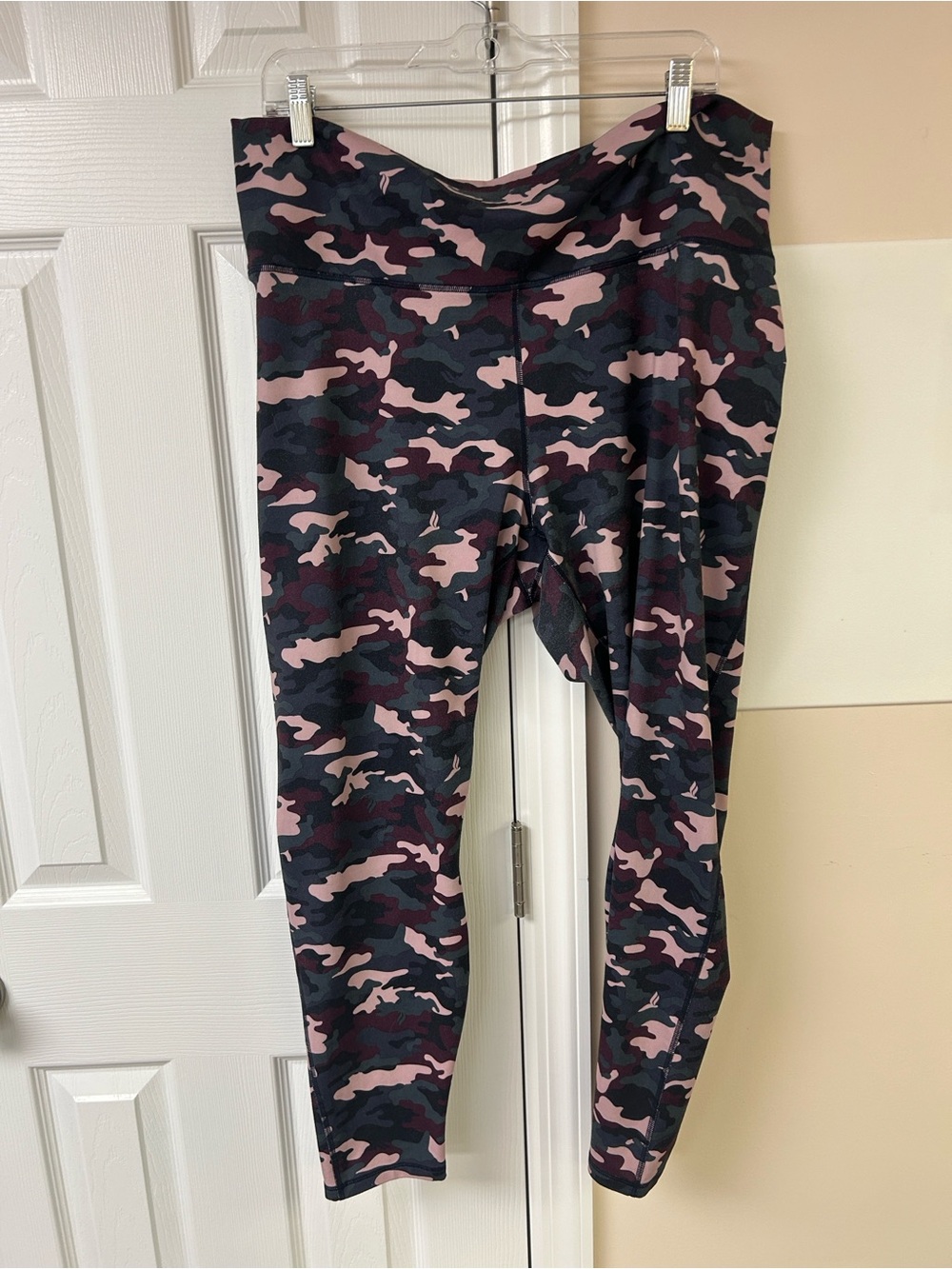 Fabletics Powerhold Purple Cami Leggings 2X